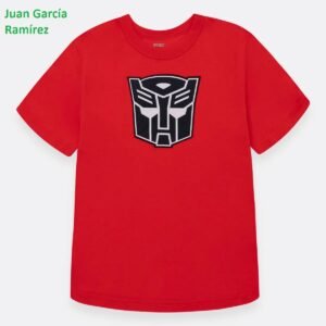 Playera Roja Autobots